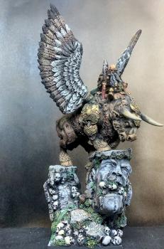 Moscal Dwarf Chief on Winged Warbull by Schinsky