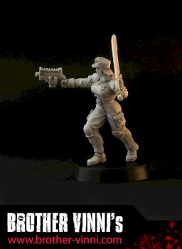 Female Sergeant by Brother Vinni