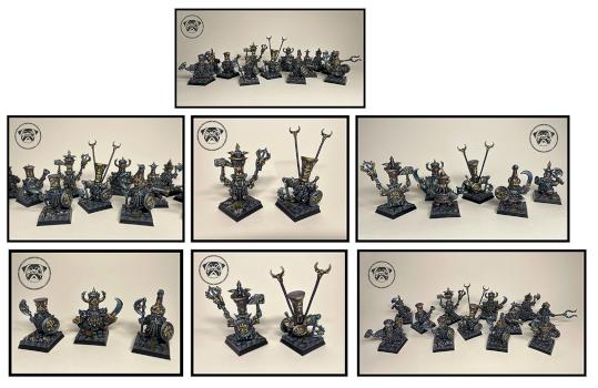 Chaos Dwarf Mordheim Warband 1 by Bleep Bloop