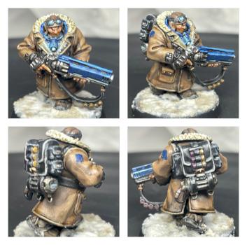 Third mini-Votann Hearthkyn Yaegir by EirikurDC