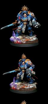 Crimson Fists first Captain by RAFF