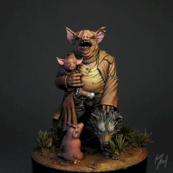 Gherar the pig by Madvilain