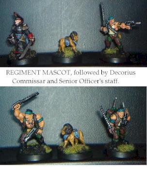 Regiment Mascot & Staff by vetroacciaio