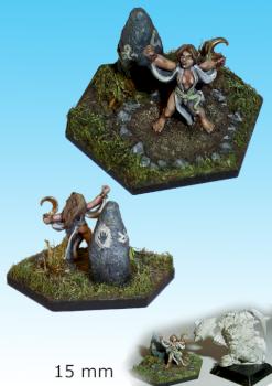 Druidesse elfe - Demonworld 15 mm by Alex P.