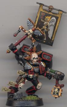 Death Company Chaplain Damarus by TenaciousDru