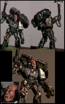 Black Templars Chaplain by fraggL
