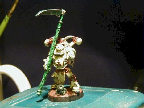 Death Guard Lord by Mandragore