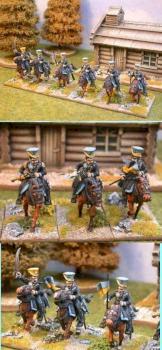 Napoleonic Brunswick Lancers by Brush Strokes