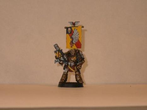 Blood Angels Captain Tycho by FeverDreams