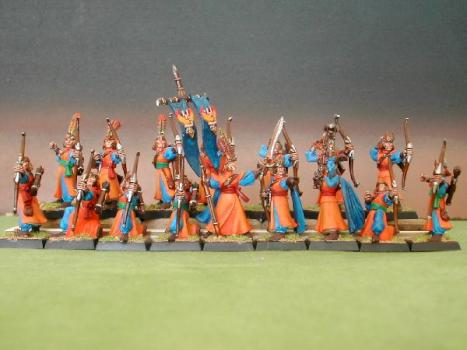Warhammer High Elf Archers by maximusromanus