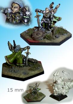 Général Elfe -- Demonworld 15 mm by Alex P.