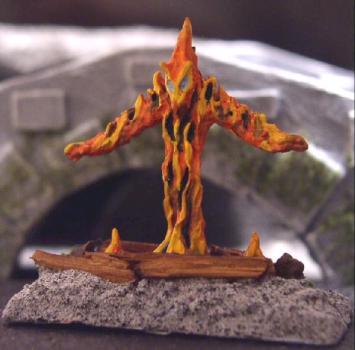Fire Elemental by AzureWolf