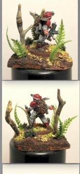 Lone Imperial Guardsman by The_Iron_Painter