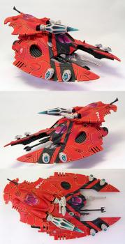 Eldar Fire Prism of Saim-Hann (Conversion) by richardvan