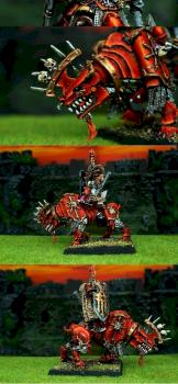 Warhammer MPG Painted Chaos Khorne Lord Juggernaut WC04 by miss painting