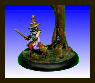 Elise the Witch by Dark Elf Miniatures