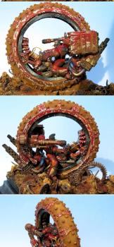 Space marine mono-wheel bike by lord sith alucard