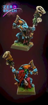 Lizardmen Skink Priest by Ayrins