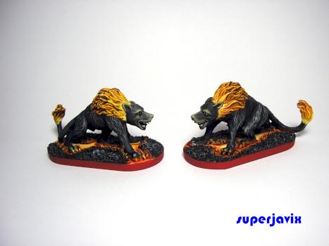 Descent Journeys in the Dark: Master Hellhounds by superjavix