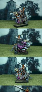 Warhammer MPG Painted Vampire Mannfred on Nightmare VC02 by miss painting