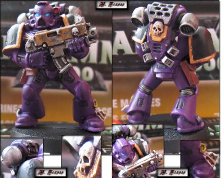 Hawk Lord Space Marine by R3app3r