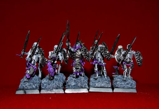 vampire count skeleton warriors by Josemaria Flamarique Pere