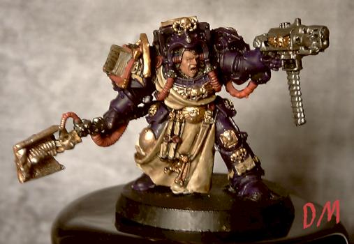 Space Marine Terminator Librarian by DarkMaster
