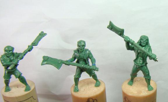 3 Peasant Zombies by zazeem