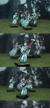Warhammer MPG Painted Vampire Wraits & Banshee VC50 by miss painting