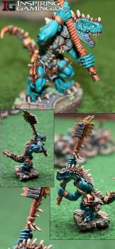 Lizardmen Scar Veteran by inspiringgaming