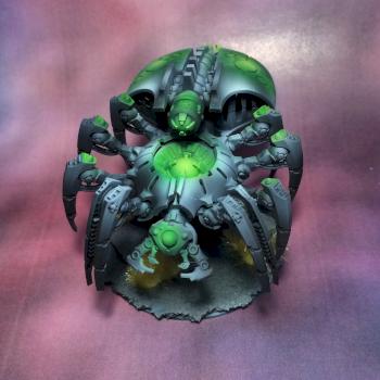 Necron Canoptek Spyder by Nokistudio
