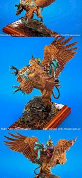 Karl Franz sobre Garras de Muerte by scipion94
