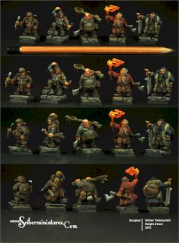 Dwarves by Scibor