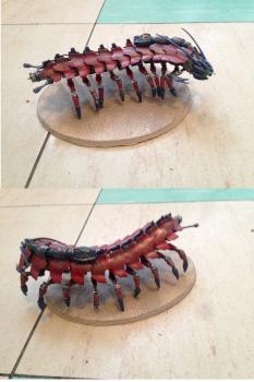 Necron Canoptek Tomb Sentinel by Yorniloc