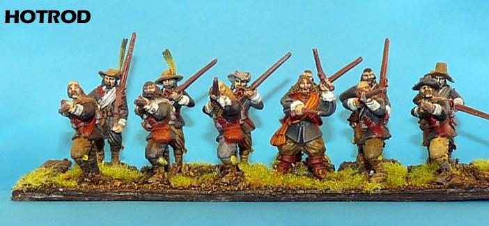 Warlord games arcabuceros imperiales by Hotrod