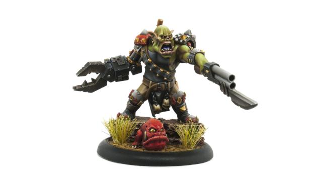 Big Boss Ork with Squig by Z-Wolf