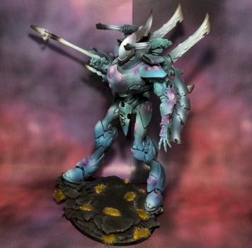 Eldar Wraithknight by Nokistudio