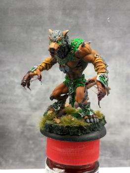 Feral Warpwolf by Wulfenklaue