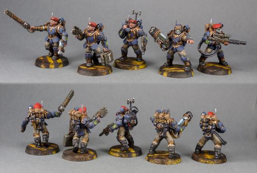 Astra Militarum Scions by Grimvar