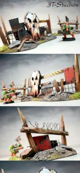 Ork Defense Line: 2 Piece Set ($1.00 Start!) by Terraformer