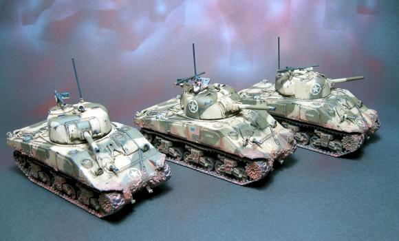 Bolt Action Sherman M4A3 Platoon 1st AD Italy 1944 by Graveus