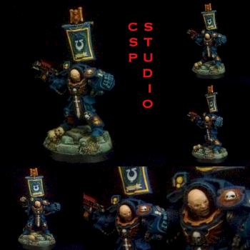 Ultramarine Terminator Captain by CSP STUDIO