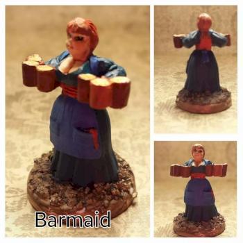 Barmaid by Marineal