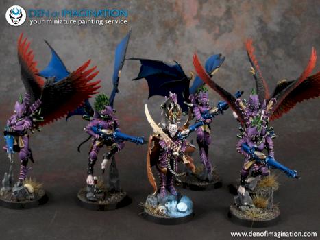 Dark Eldars Squad by DEN of IMAGINATION