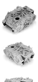 Chaos Nurgle Rhino Conversion Kit CASTED by warex