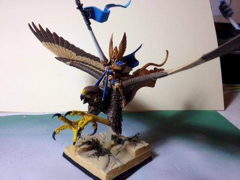 High Elf on Griffon, Blood Island by voltar