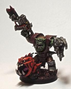Orc Warboss W/ Squig by Toughit