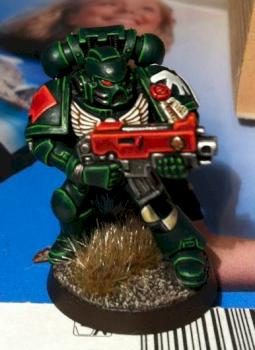 Dark Angels Space Marine by Draugr
