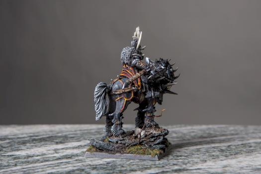 Chaos Lord on Daemonic Mount by nastin