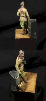 DAK Panzer Officer by jaime de garnica